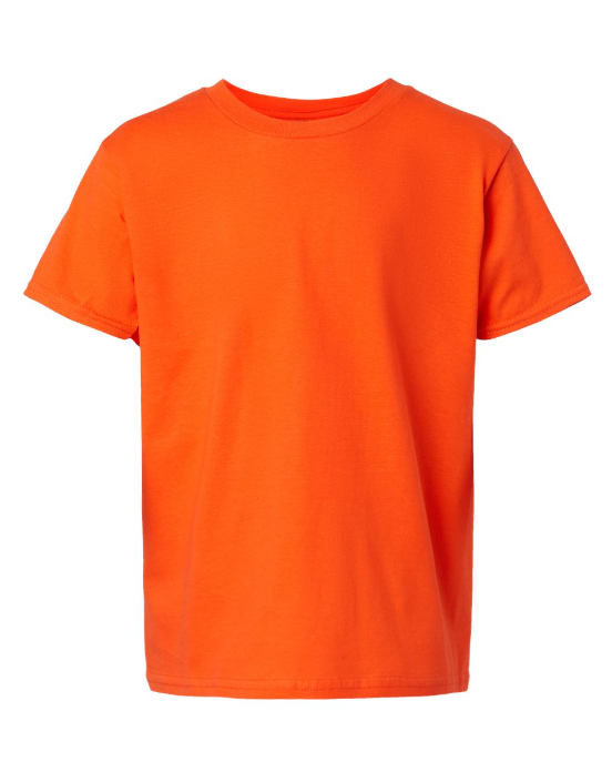 Blank Short Sleeve Solid Youth T-shirt for Sublimation and Decals