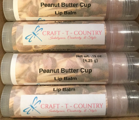 Handcrafted Peanut Butter Cup Lip Balm