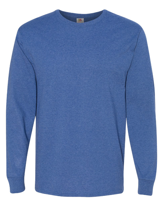 Blank Long Sleeve Dark Color Size 2XL - 5XL T-Shirts for Sublimation and Transfers