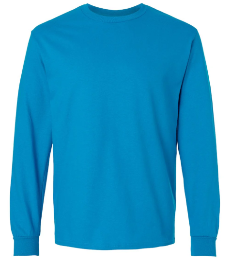 Blank Long Sleeve Light Color Size 2XL - 5XL T-Shirts for Sublimation and Transfers