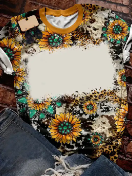 Blank Faux Bleach Spot T-Shirt