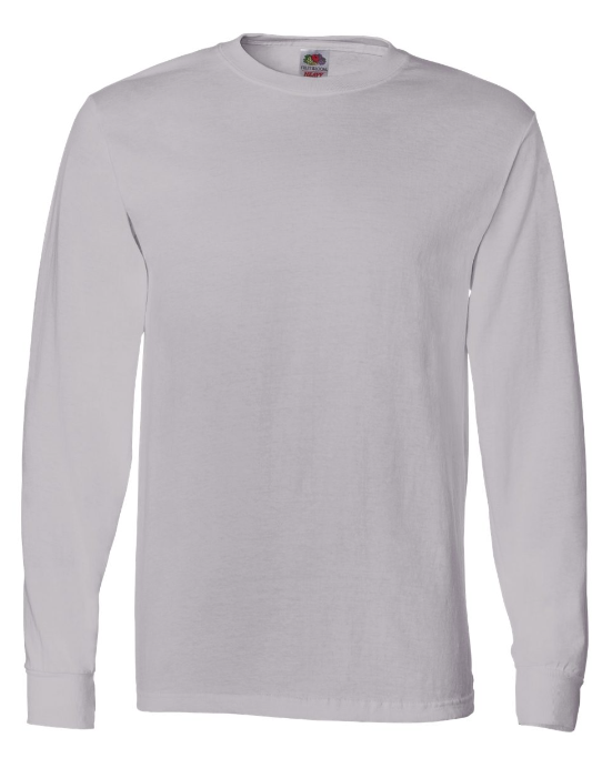 Blank Long Sleeve Light Color Size S - XL T-Shirts for Sublimation and Transfers