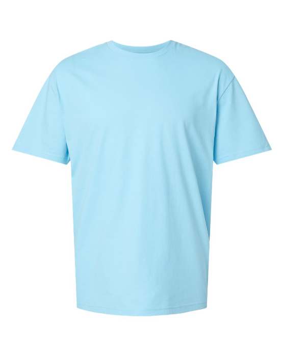Blank Short Sleeve Light Colored Sizes 2XL - 5XL T-Shirts for Sublimation and Decals