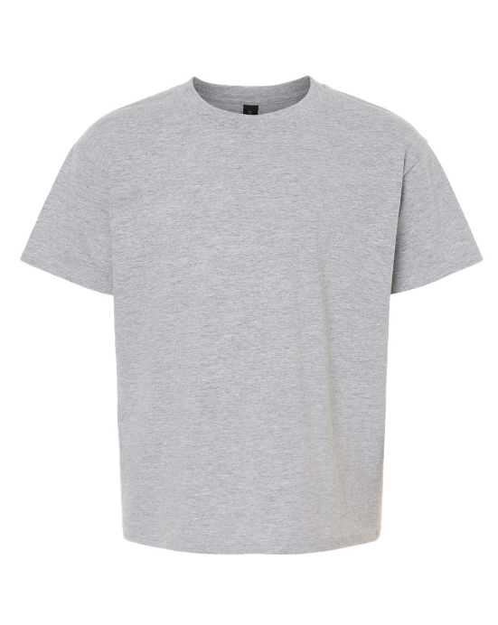 Blank Short Sleeve Solid Youth T-shirt for Sublimation and Decals
