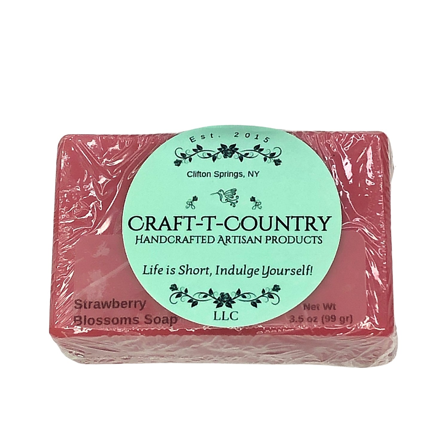 Strawberry Blossoms Handcrafted Soap