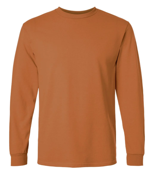 Blank Long Sleeve Dark Color Size 2XL - 5XL T-Shirts for Sublimation and Transfers