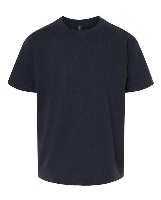 Blank Short Sleeve Solid Youth T-shirt for Sublimation and Decals