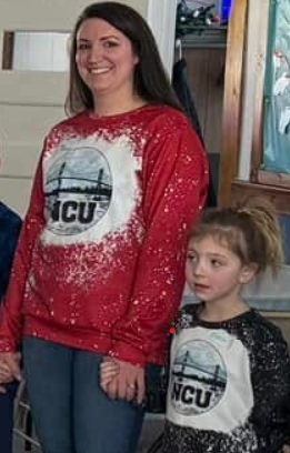 NCU Organization Youth Spatter LS Shirt for Sublimation