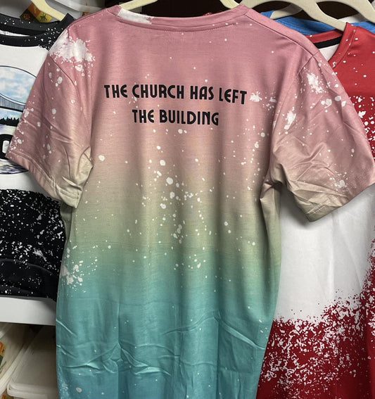 NCU Organization Faux Bleach Spot T-Shirt