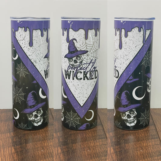 Perfectly Wicked Skinny Tumbler