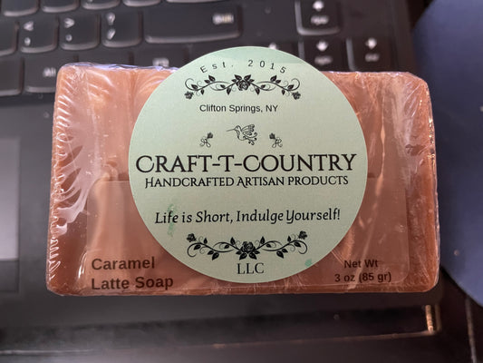 Caramel Latte Handcrafted Soap