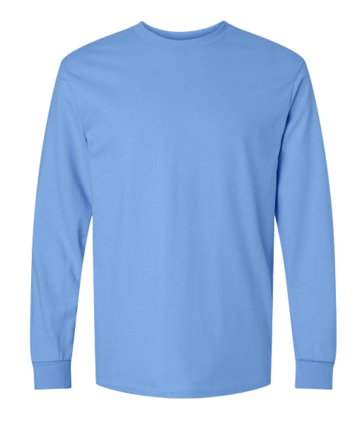 Blank Long Sleeve Light Color Size S - XL T-Shirts for Sublimation and Transfers
