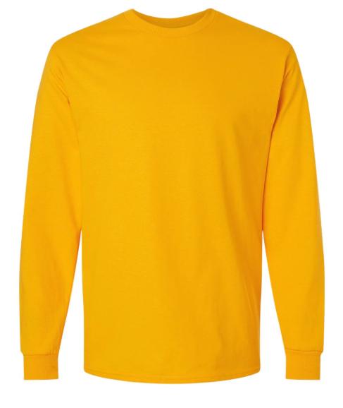 Blank Long Sleeve Light Color Size S - XL T-Shirts for Sublimation and Transfers
