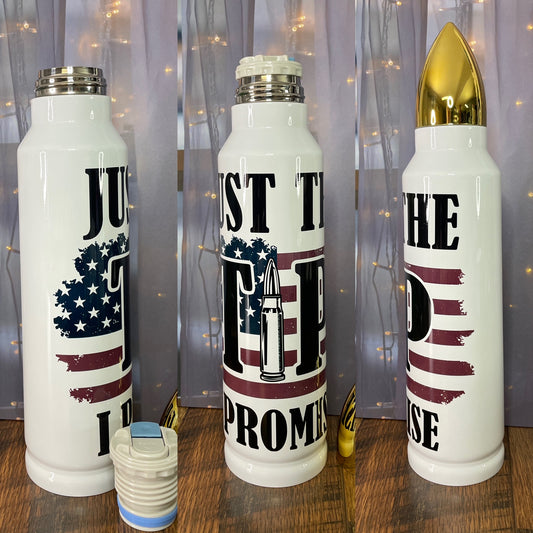 The Tip Bullet Flask