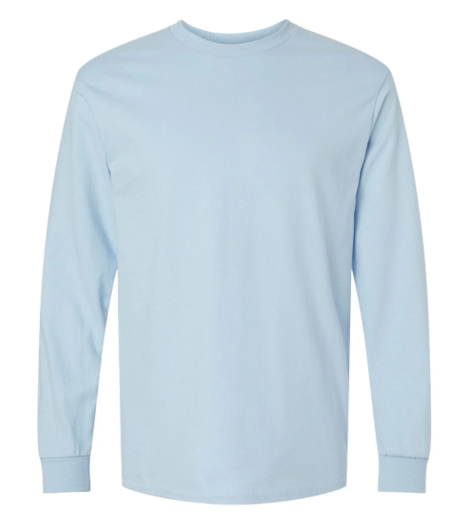 Blank Long Sleeve Light Color Size S - XL T-Shirts for Sublimation and Transfers