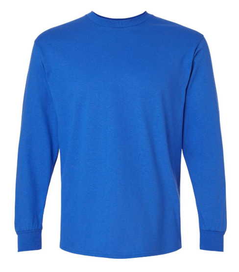 Blank Long Sleeve Light Color Size S - XL T-Shirts for Sublimation and Transfers