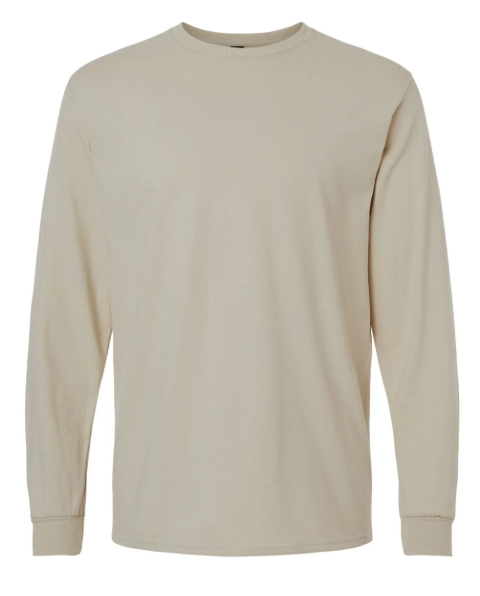Blank Long Sleeve Light Color Size S - XL T-Shirts for Sublimation and Transfers